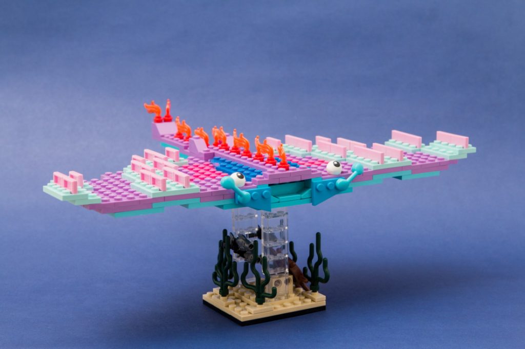Friendly giant stingray LEGO