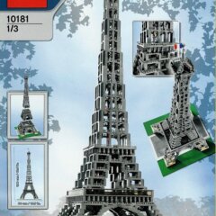 La Torre Eiffel: Un icono de París con varias encarnaciones en LEGO®