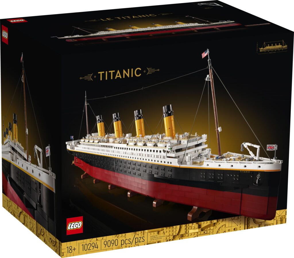 LEGO Bricks in Bits Titanic 10294 review revision set Creator Expert Noticias navegación navío ship noticias news launch Belfast 1911