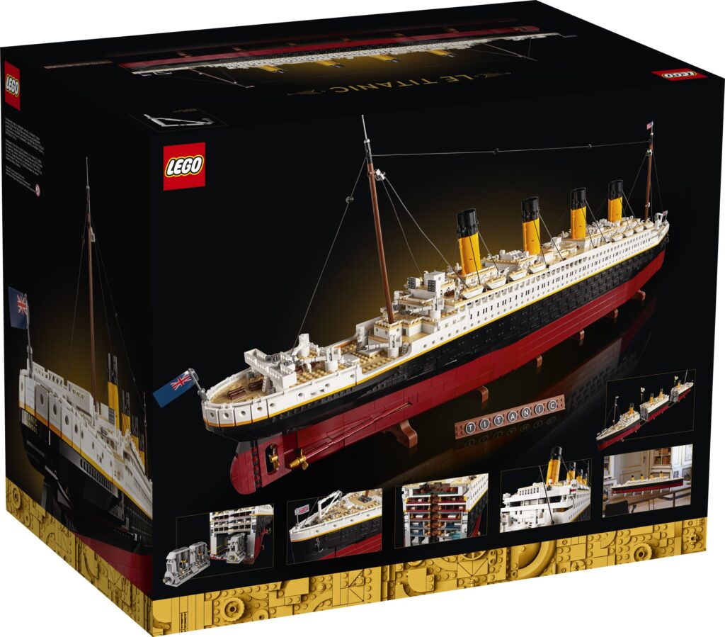 LEGO Bricks in Bits Titanic 10294 review revision set Creator Expert Noticias navegación navío ship noticias news launch Belfast 1911