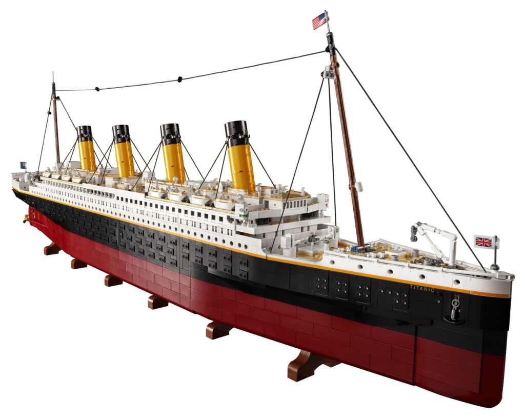 LEGO Bricks in Bits Titanic 10294 review revision set Creator Expert Noticias navegación navío ship noticias news launch Belfast 1911