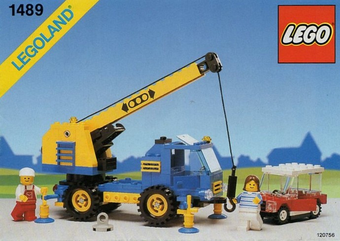 Bricks in Bits LEGO review revision set Mobil Crane Grúa Móvil 60324 CITY 1489 90 aniversario RH 60T3 technic