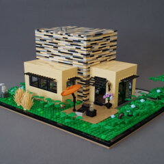 Vanilla House, una casa moderna en dos Pisos.