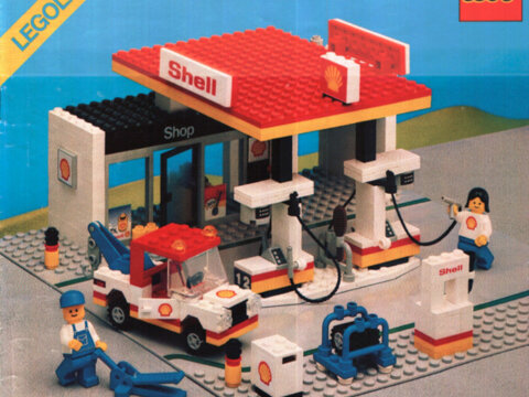 La máquina del tiempo: review del set Shell service station 6378