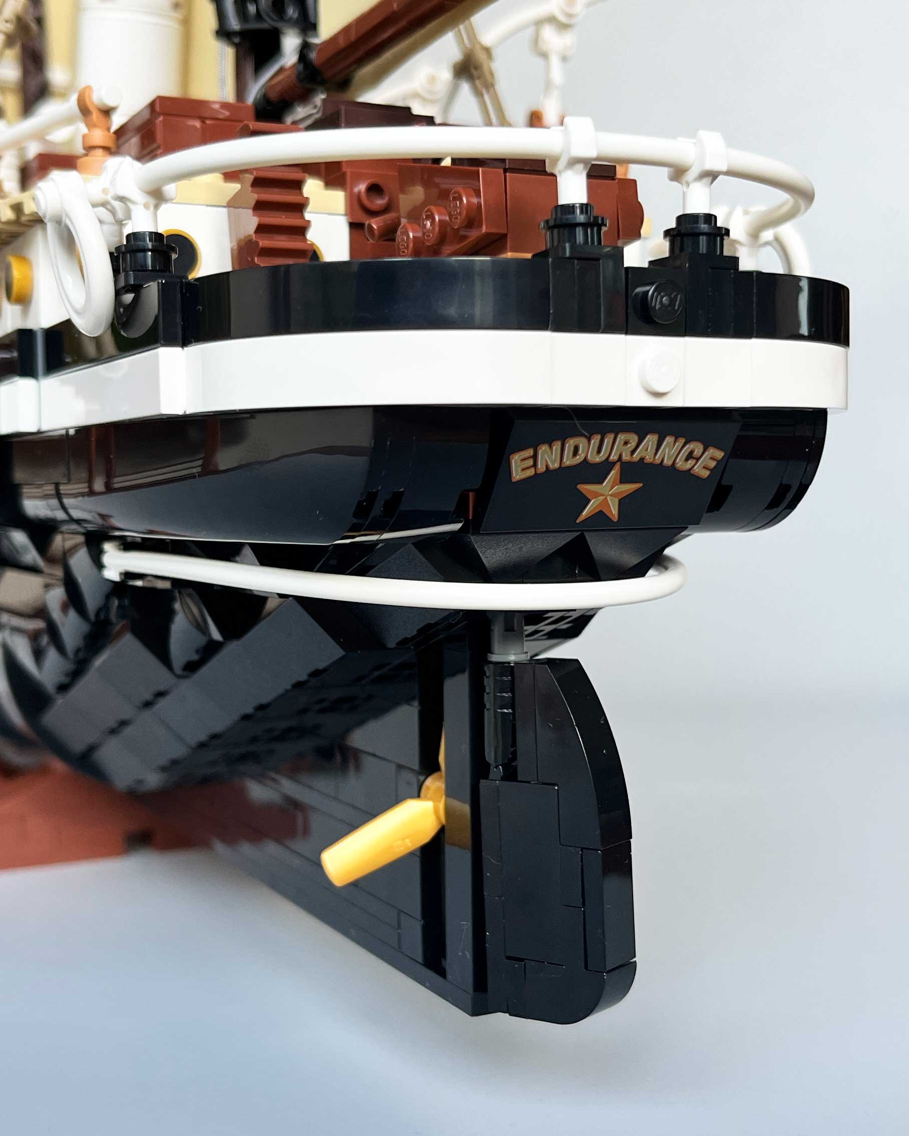 Revision The Endurance (10335) el barco más fuerte construido