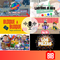 ¡Los mejores podcasts sobre LEGO® de habla hispana!