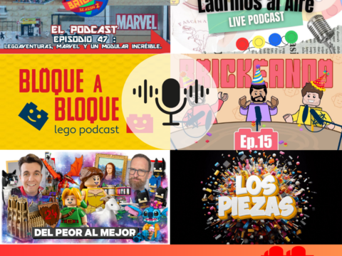 ¡Los mejores podcasts sobre LEGO® de habla hispana!