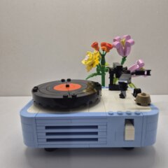 Revisión: Set 31172 Tocadiscos con flores
