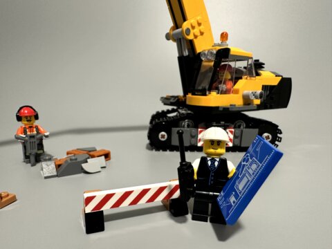 REVISIÓN: Set 60420 Excavadora de Obra Amarilla