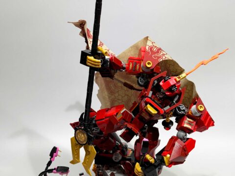 Ninjago Legends: Revisión del mecha nocturno de fuego