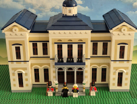 El Palacio Rosendal en LEGO