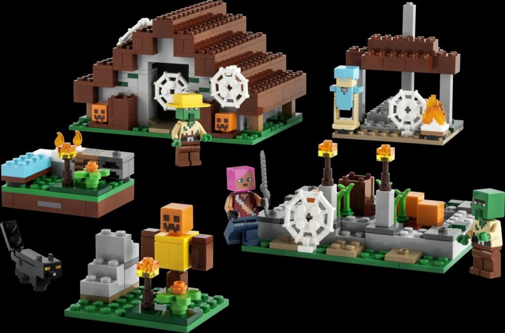 Bricks in Bits LEGO CON 2022 review revision reveal new sets Marvel Star Wars Castle Space Dots Minecraft 90