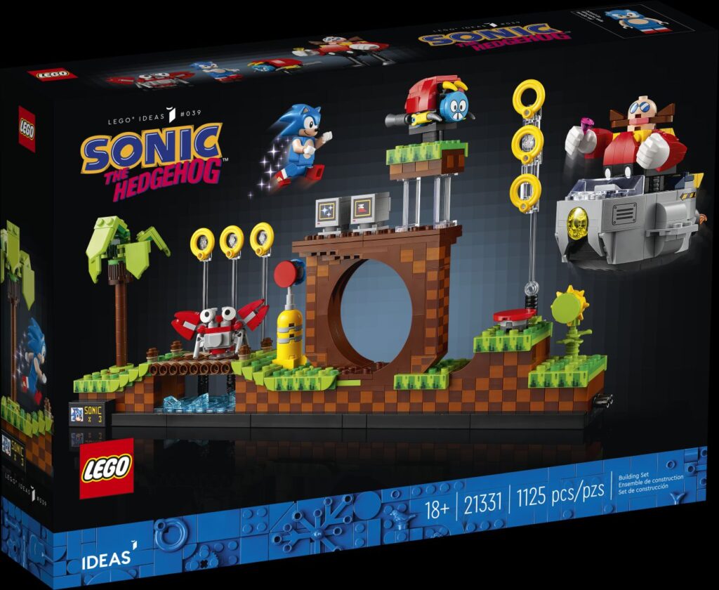 Bricks in Bits LEGO review revision set Ideas Sonic the hedgehog SEGA 21331 erizo videojuegos BiB green hill zone