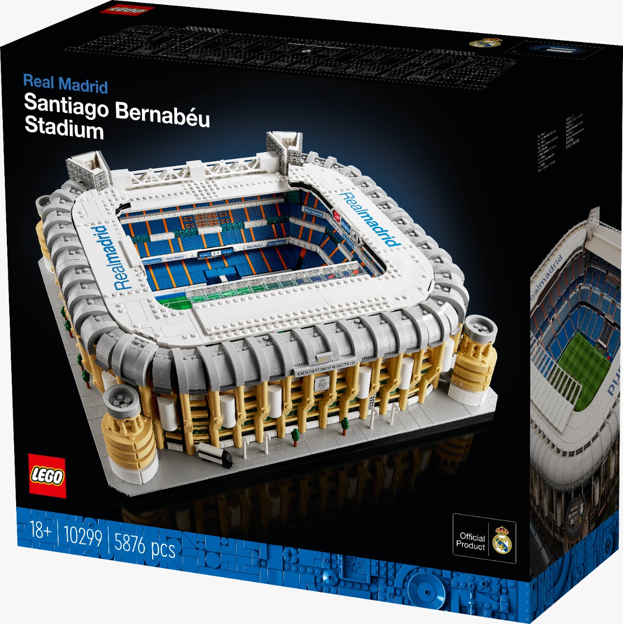 El Real Madrid ya tiene su Estadio Santiago Bernabéu en versión Lego –  PuroDiseño