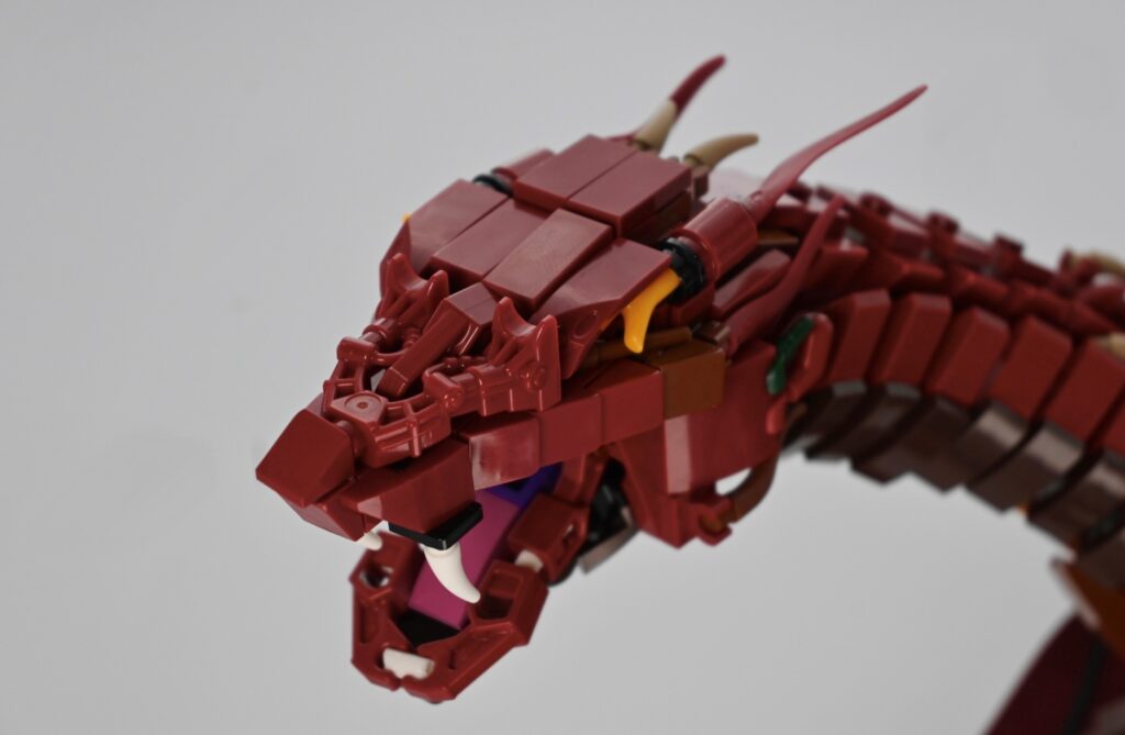 Bricks in Bits LEGO MOC review revision Ataque de Smaug El señor de los anillos lord of the rings LOTR Tolkien