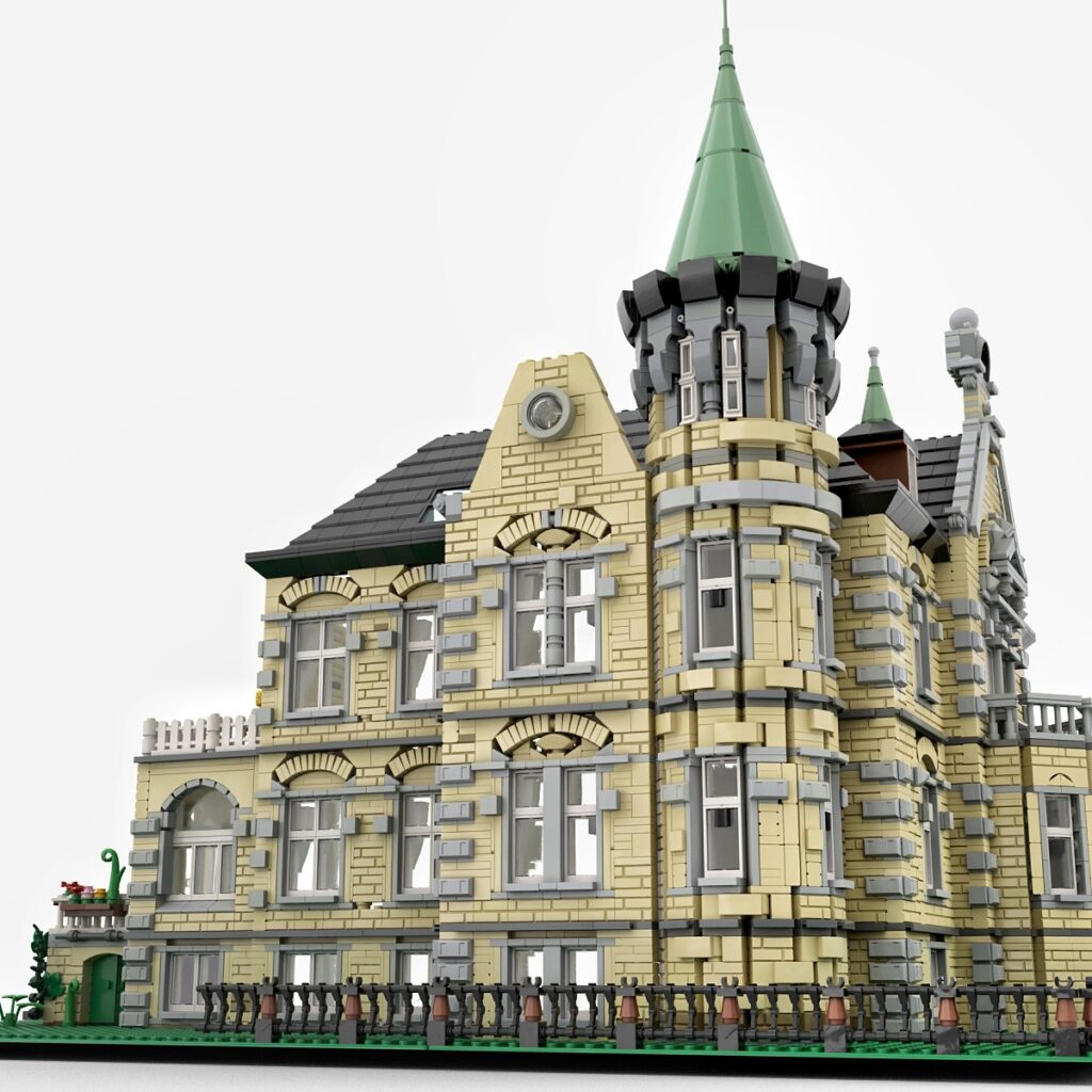 Bricks in Bits LEGO review revision MOC edificio modular building Albrecht Avenue 90 aniversario arquitectura Studio