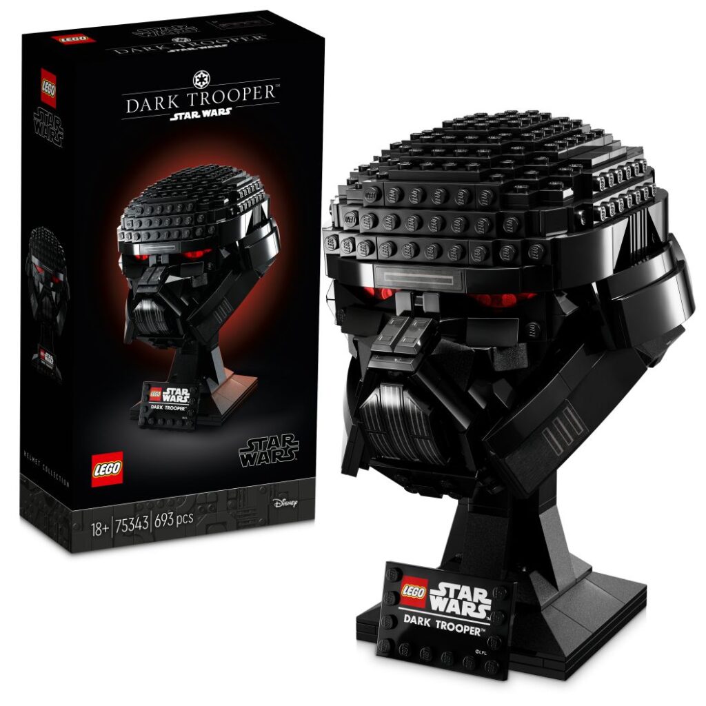 Bricks in Bits LEGO review revision set news noticia nuevos cascos  Luke Skywalker Mandalorian Dark Trooper Star Wars 90 aniversario