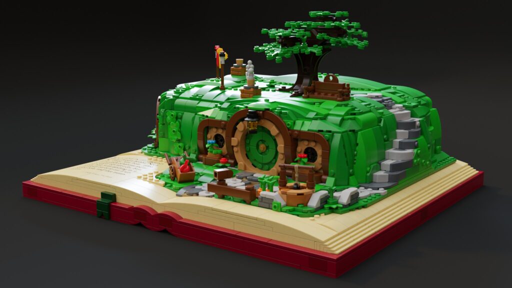 Bricks in Bits LEGO review revision la Comarca The Shire El Señor de los Anillos Lord of the Rings Hobbit MOC creación