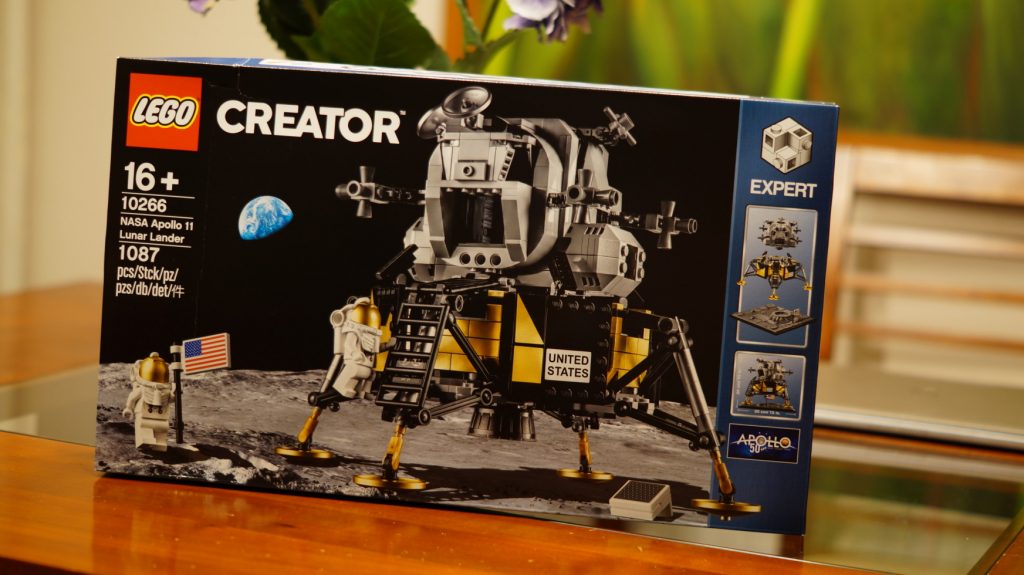 Bricks in Bits LEGO review set Módulo Lunar (10266) 10266 Apollo 11 Lunar module space lunar landing viajes al espacio Neil Armostrong