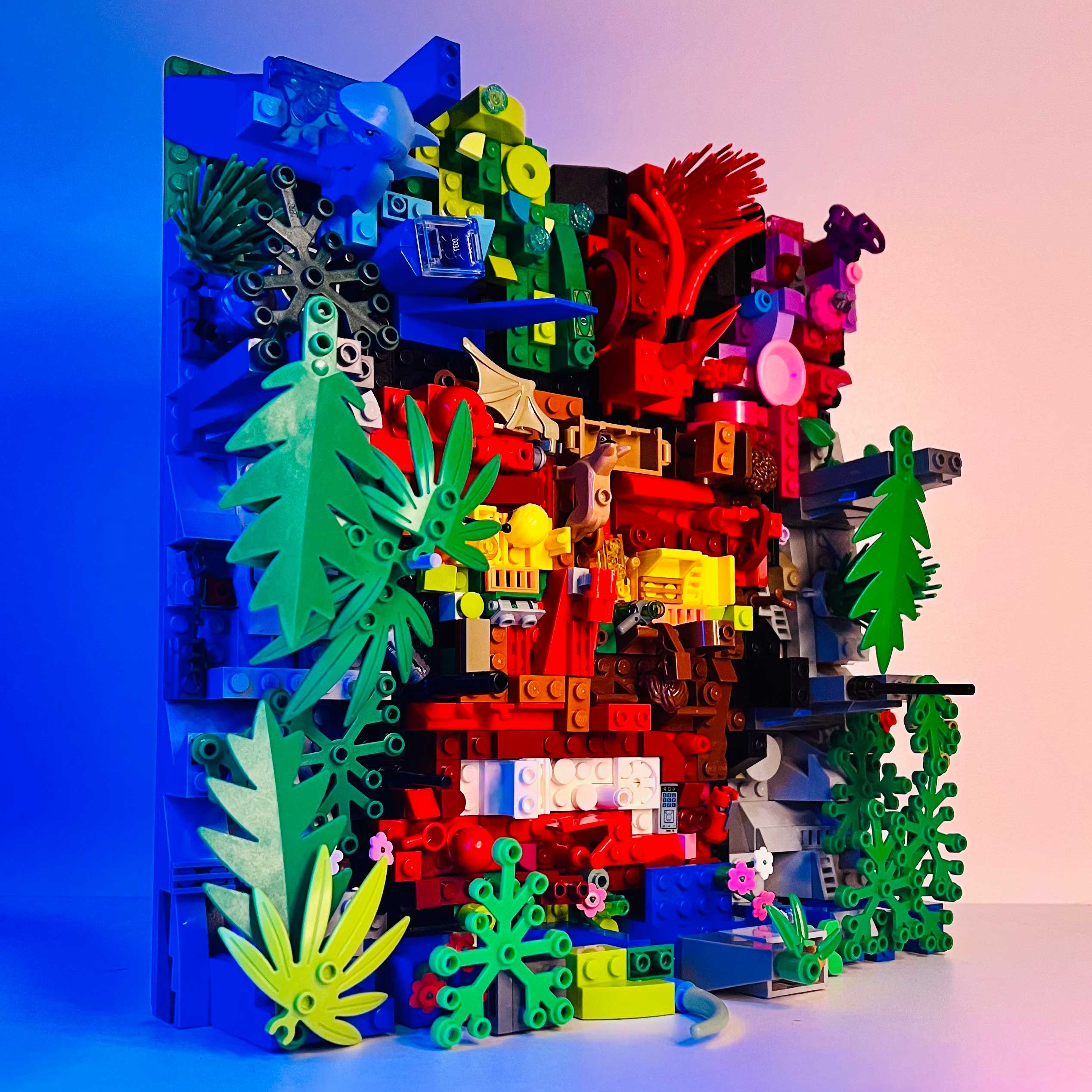 Bricks in Bits LEGO review revision BiBuilders Latinoamérica 2022 tercera ronda cuarto desafio greebling concurso