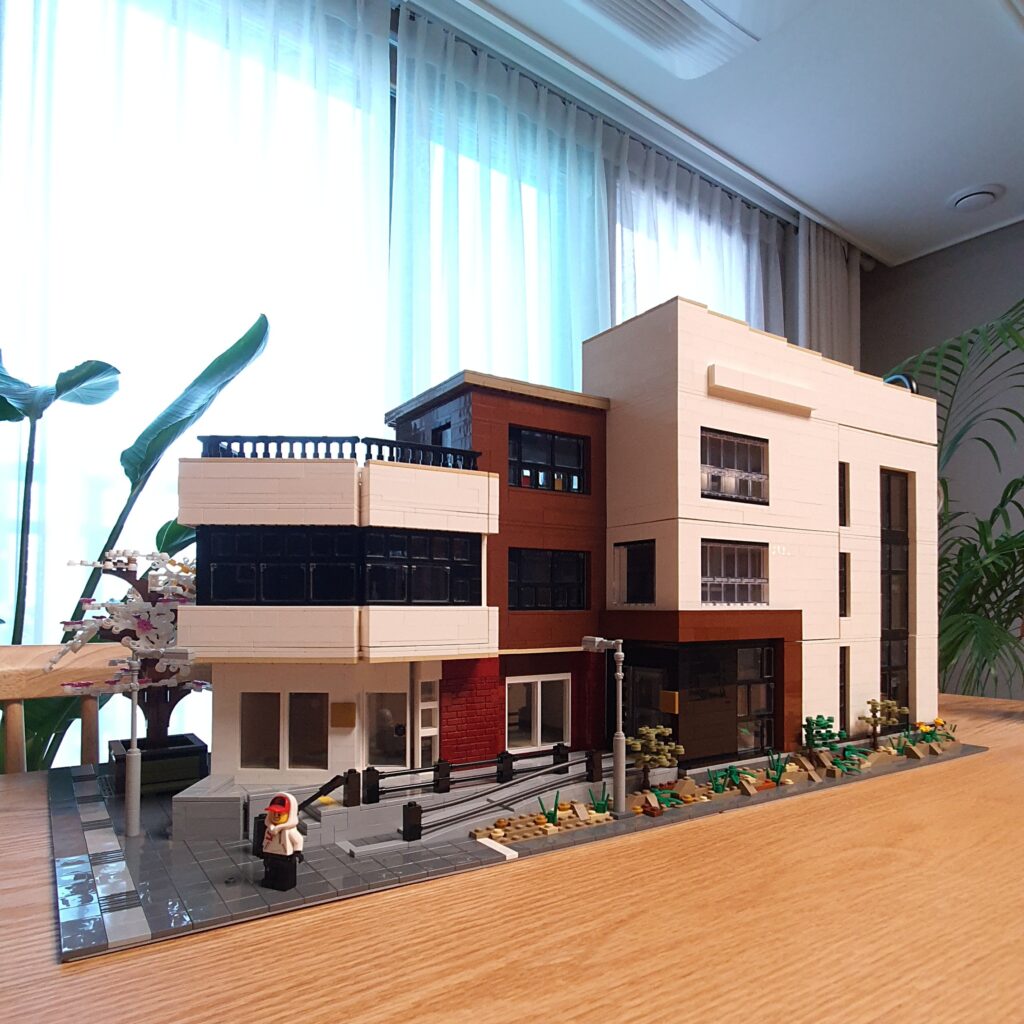 Bricks in Bits LEGO review revision creation MOC oficina otras creaciones ulsang-gu Corea Equipo BiB fajita friday arquitectura arquitectura