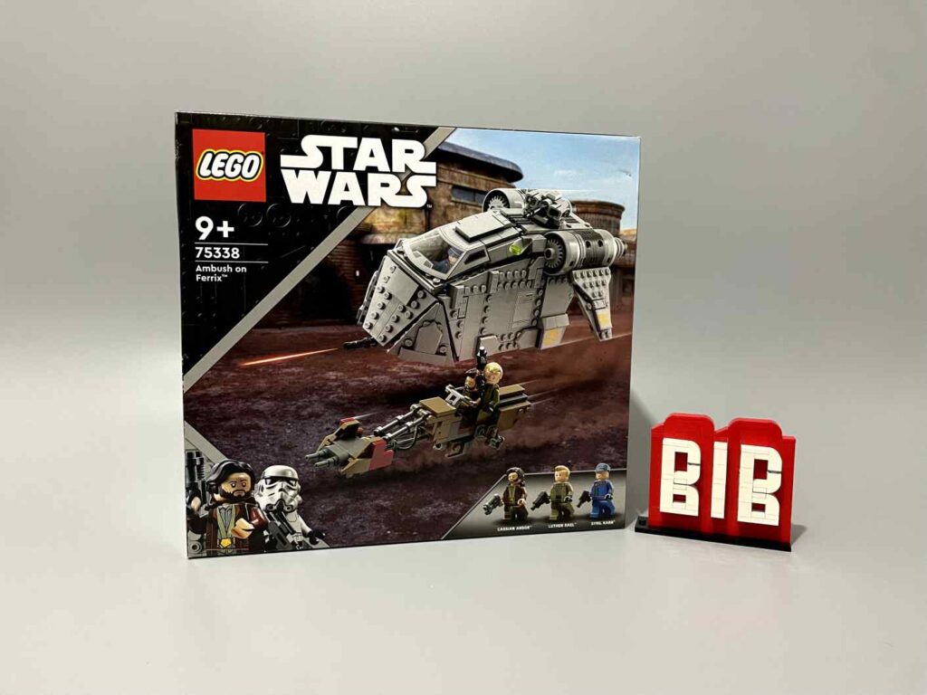 Bricks in Bits LEGO review revision Ambush On Ferrix 75338 star wars ship disney Casian Andor La Guerra de las Galaxias