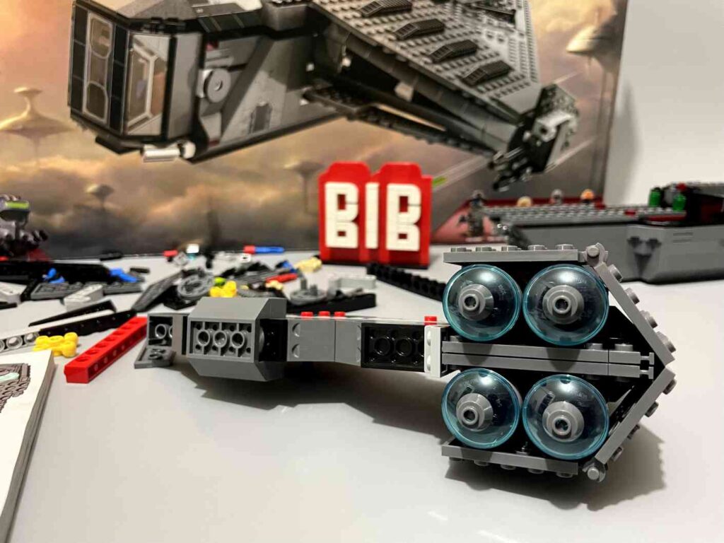Bricks in Bits LEGO review revision The Justifier 75323 Star Wars Cad Bane Omega Fennec Shand Hunter Bad Batch