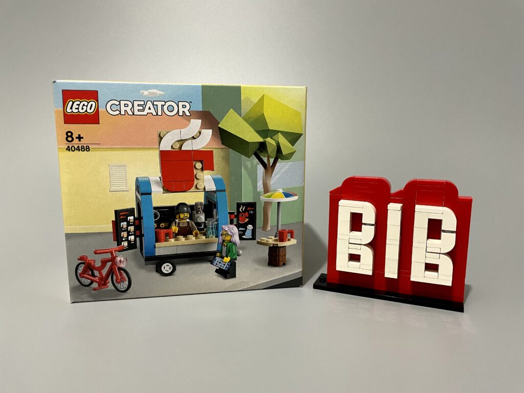Bricks in Bits lego review revision cafe coffee cart barita creator legocreator 40488 gwp regalo con la compra gift with purchase