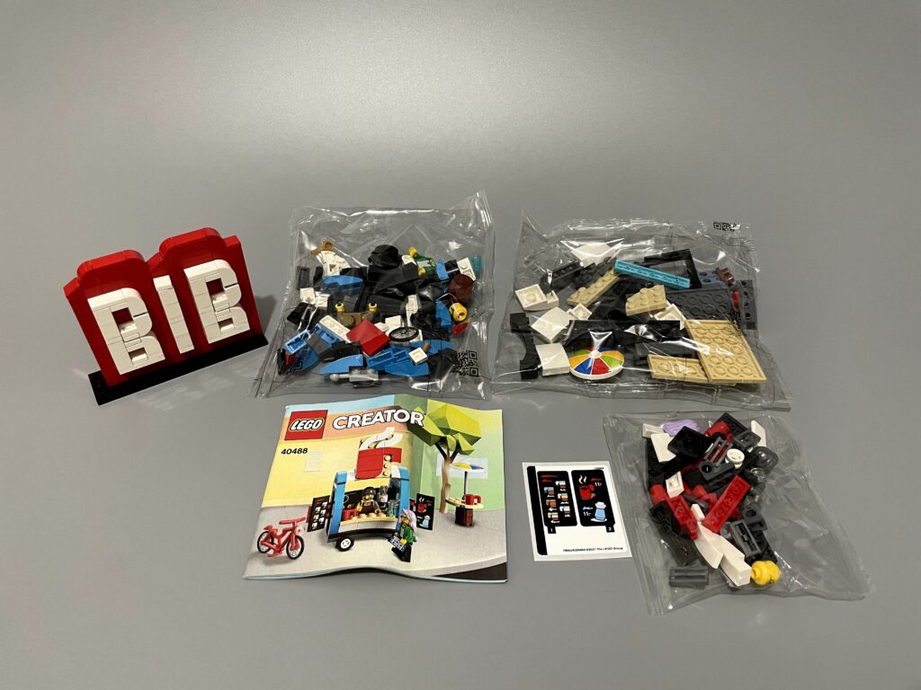 Bricks in Bits lego review revision cafe coffee cart barita creator legocreator 40488 gwp regalo con la compra gift with purchase