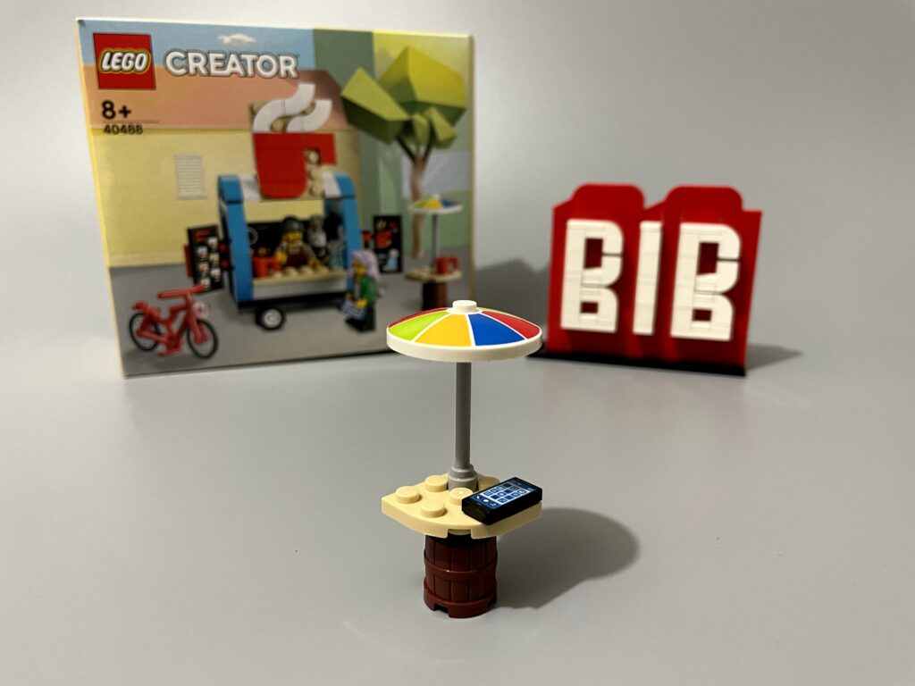 Bricks in Bits lego review revision cafe coffee cart barita creator legocreator 40488 gwp regalo con la compra gift with purchase