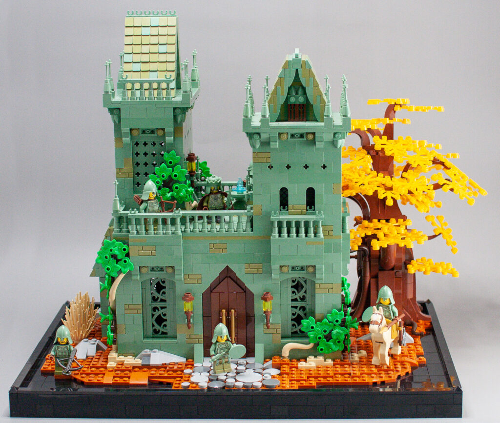 Bricks in Bits LEGO review MOC creación Modular Brick LEGO build St Louis Brick Co medieval castillos castle 90 aniversario