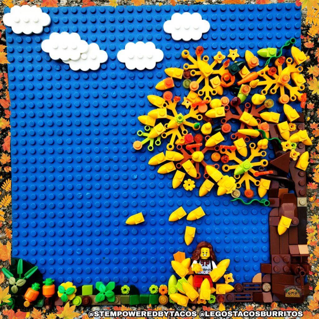 Bricks in Bits LEGO Review revision MOC tacos latina creación miniatura comida Dominicana STEM Pink Floyd creacion