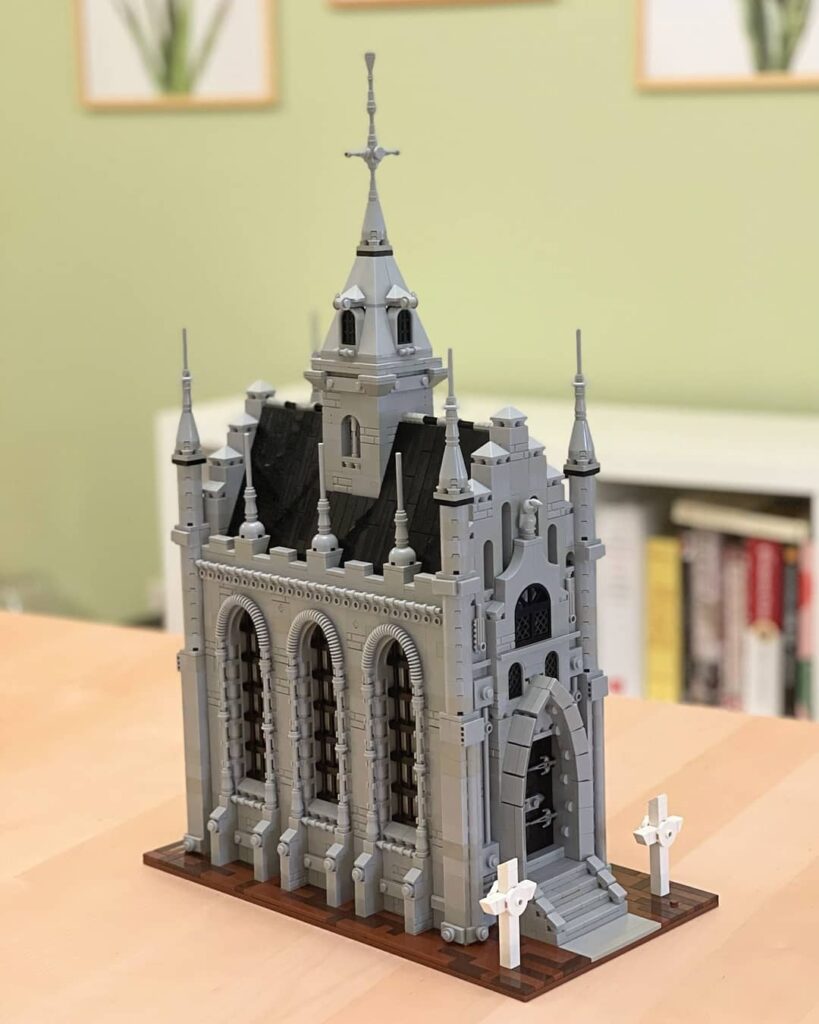 Bricks in Bits LEGO review revision fajita Friday MOC saint bricks church iglesia gótica gothic diseño saint brick