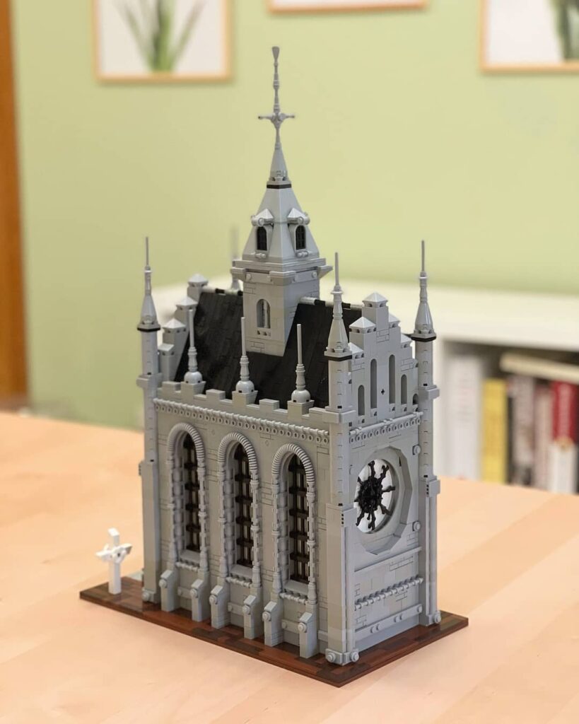 Bricks in Bits LEGO review revision fajita Friday MOC saint bricks church iglesia gótica gothic diseño saint brick