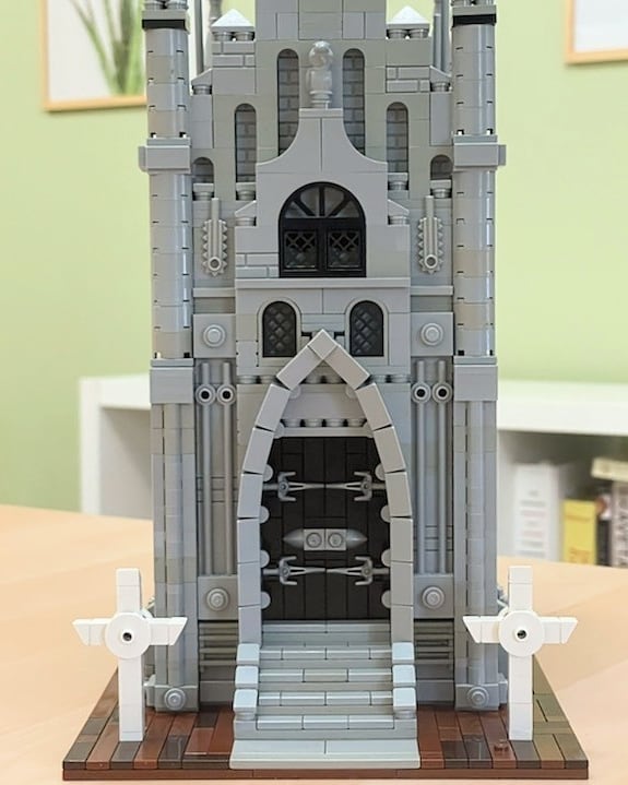 Bricks in Bits LEGO review revision fajita Friday MOC saint bricks church iglesia gótica gothic diseño saint brick
