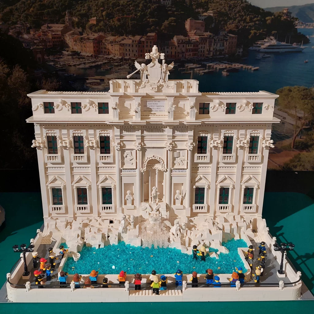 Bricks in Bits LEGO review revision la Fontana de Maurizio MOC  Fajita Friday Fontana de Trevi 90 aniversario