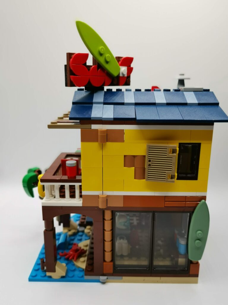 Bricks in Bits LERGO review revision Surfer Beach House 31118 3en1 3in1 set 90 aniversario 