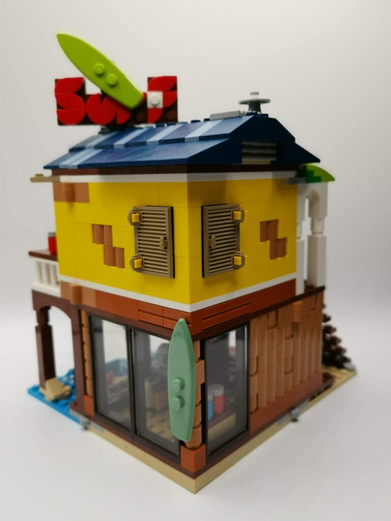 Bricks in Bits LERGO review revision Surfer Beach House 31118 3en1 3in1 set 90 aniversario 