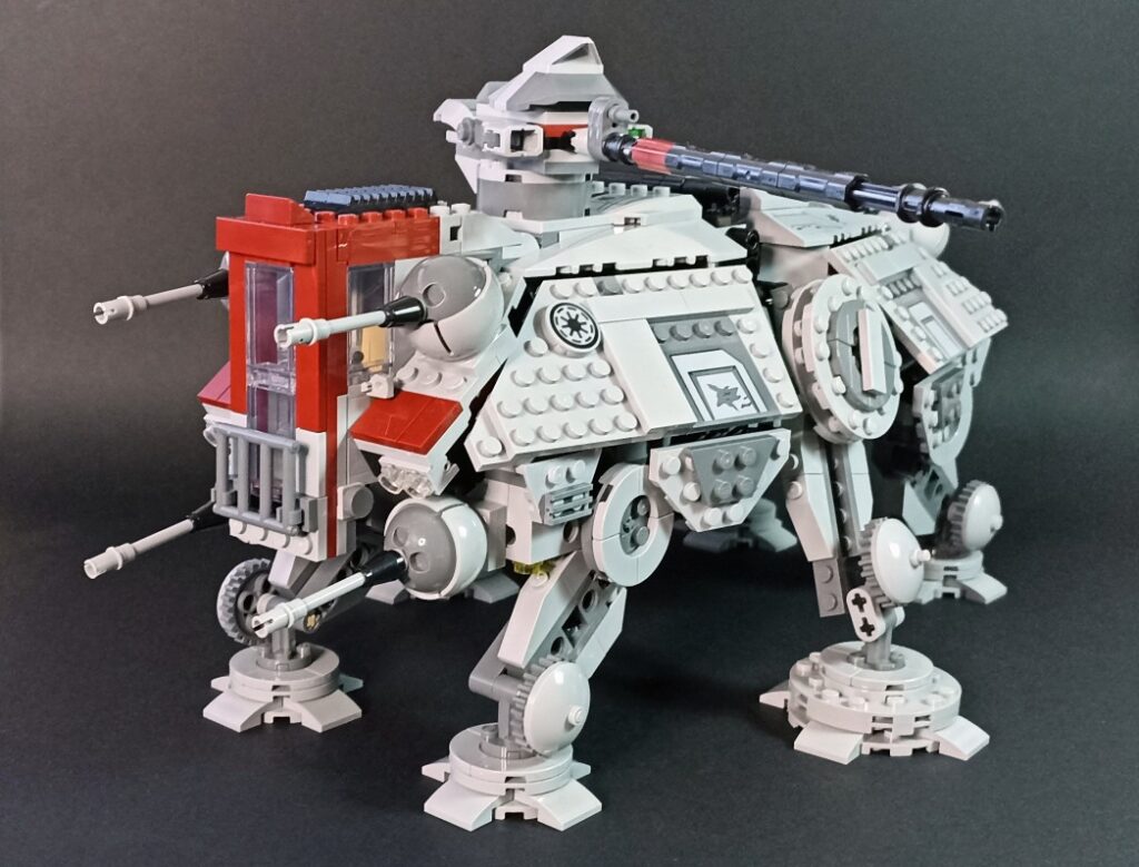 Bricks in Bits LEGO review revision nuevo set AT-TE  Walker 75337 Star Wars Commander Cody Clone Wars 212 Galactic Republic