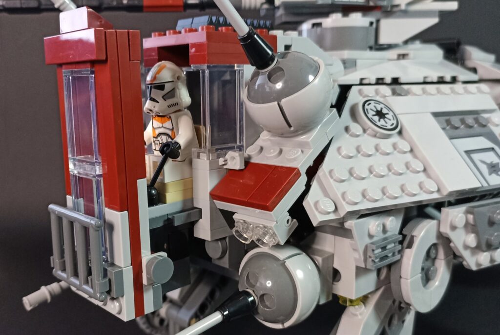 Bricks in Bits LEGO review revision nuevo set AT-TE  Walker 75337 Star Wars Commander Cody Clone Wars 212 Galactic Republic