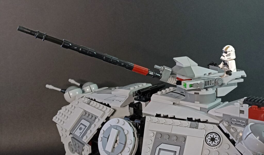 Bricks in Bits LEGO review revision nuevo set AT-TE  Walker 75337 Star Wars Commander Cody Clone Wars 212 Galactic Republic