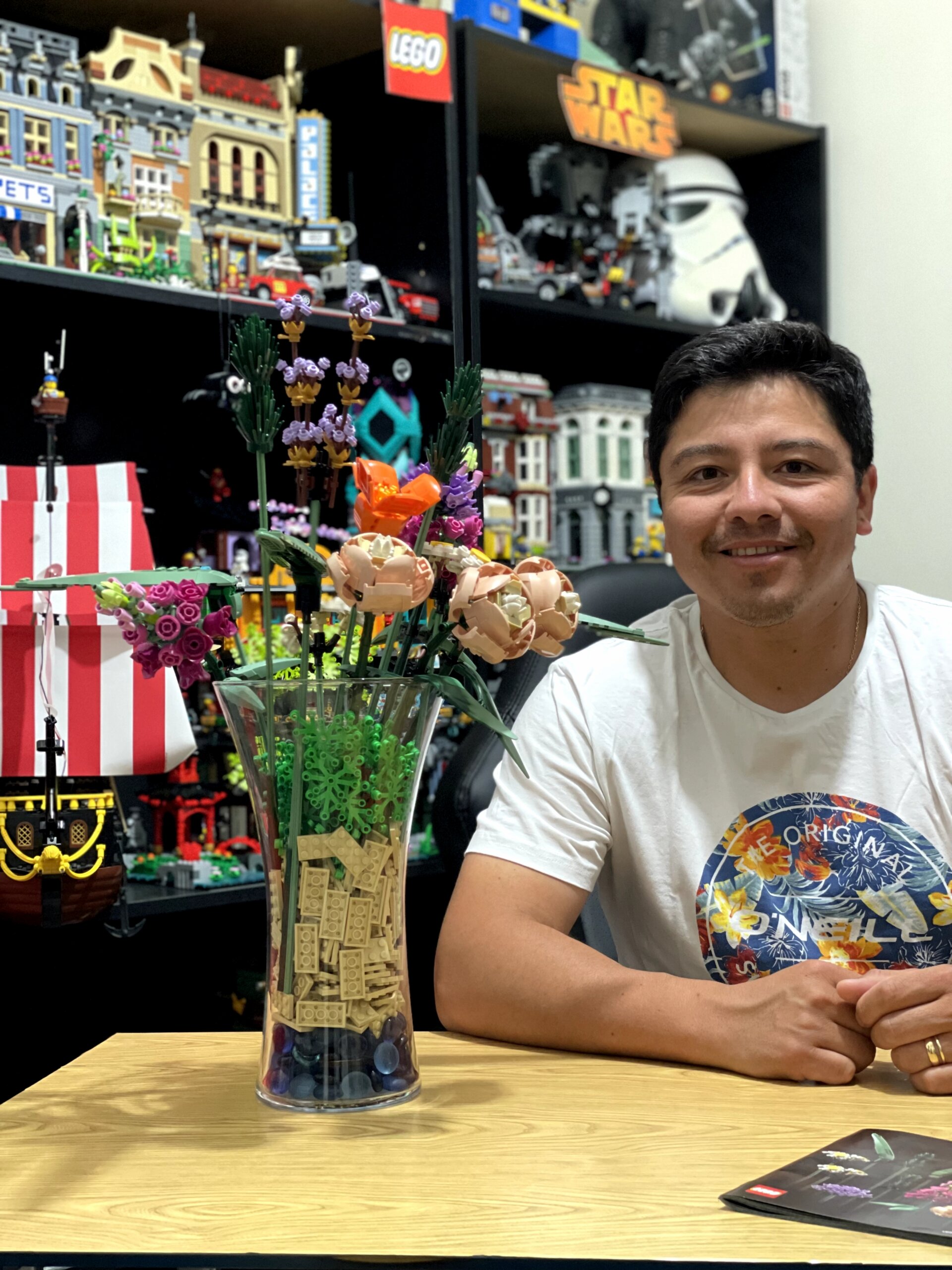 Ramo de online flores lego