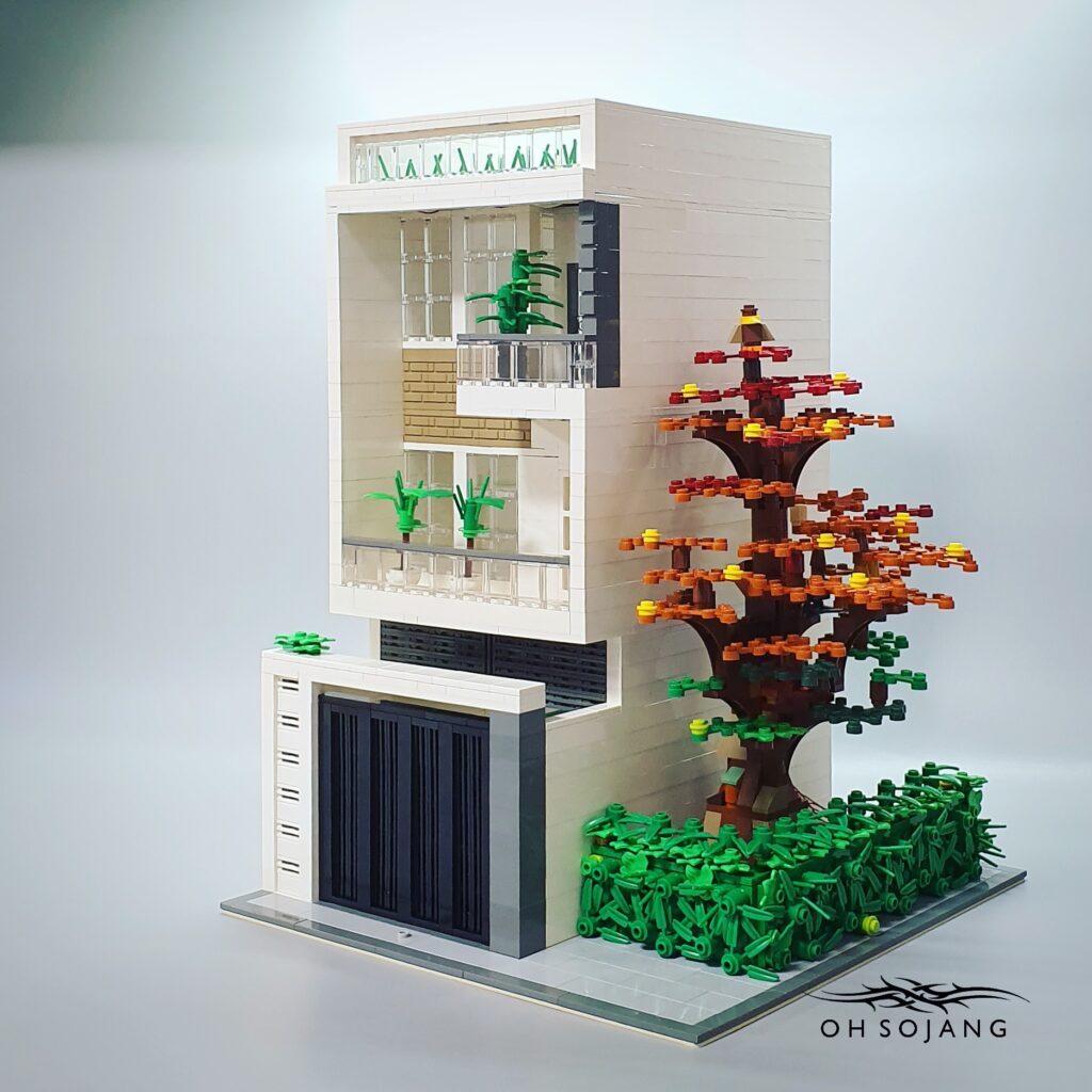 Bricks in Bits LEGO creation MOC oficina otras creaciones ulsang-gu Corea Equipo BiB fajita friday arquitectura arquitectura