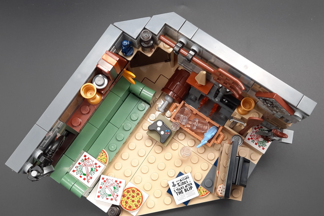 Bricks in Bits LEGO review nuevo Asgard Thor Gordo 76200 New Asgard set Avengers End Game BiB Korg Miek MCU Brunnhilda Asgard Times