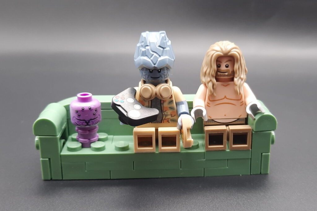 Bricks in Bits LEGO review nuevo Asgard Thor Gordo 76200 New Asgard set Avengers End Game BiB Korg Miek MCU Brunnhilda Asgard Times