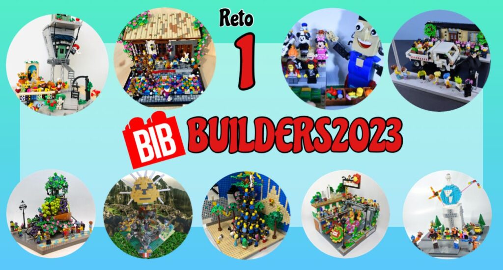 Bricks in Bits LEGO BiBuilders 2023 concurso primera ronda segundo desafio RLFM Diseny 100 anniversary Aniversario