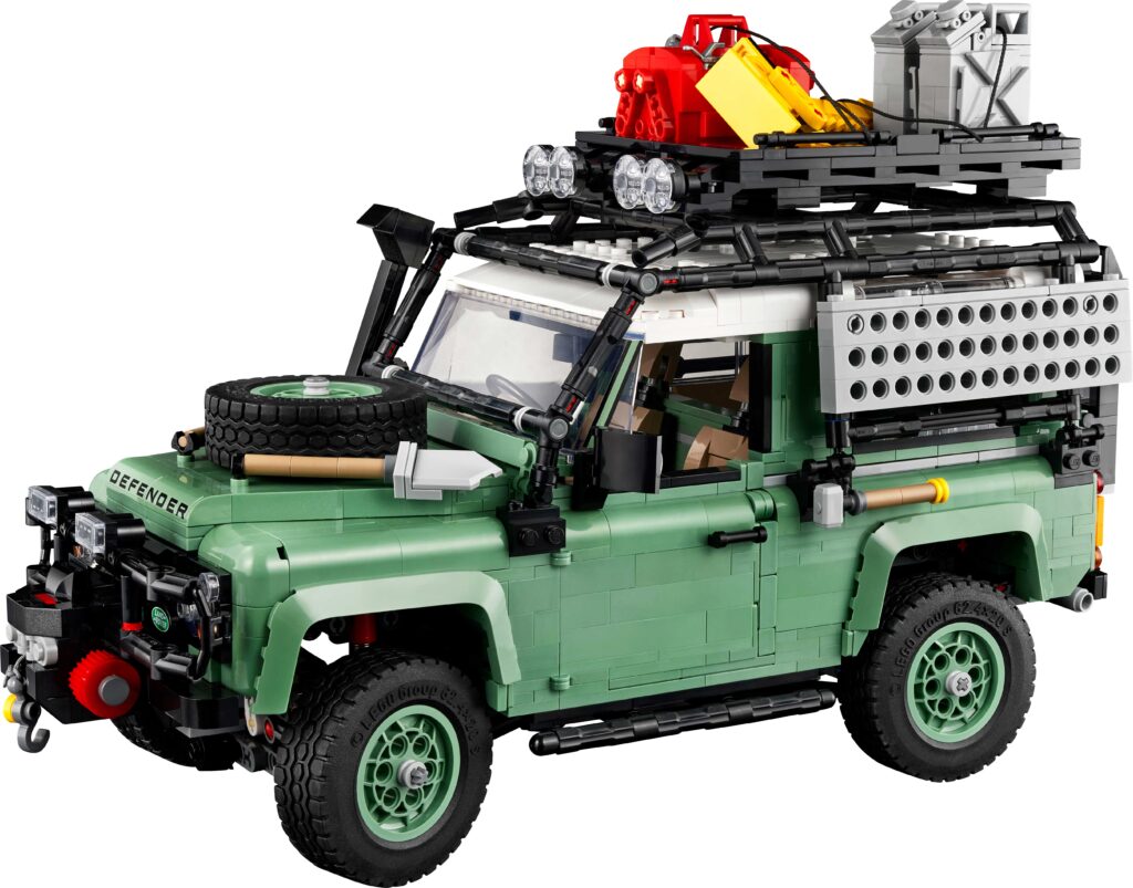 Bricks in Bits LEGO Icons Land Rover Classic Defender 90 10317 RLFM reveal anuncio set noticia aventura adventure