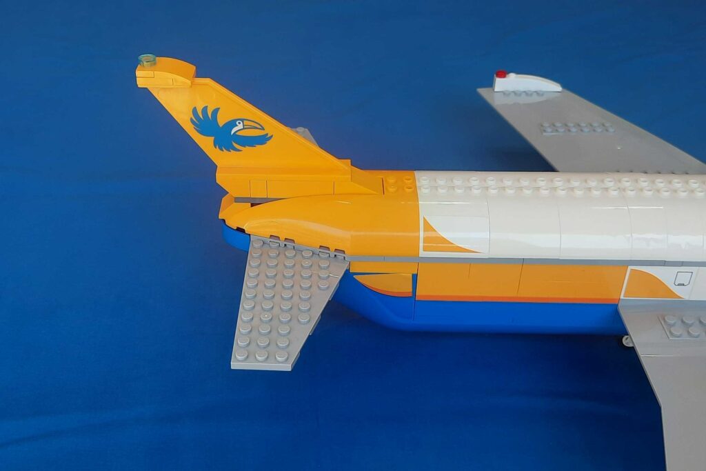 Bricks in Bits LEGO review revision set avion de pasajeros passenger airplane 60262 city RLFM aeropuerto vacaciones