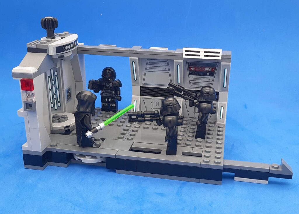 Bricks in Bits LEGO review revision dark trooper attack 75324 Luke Skywalker Mandalorian Star Wars 90 aniversario