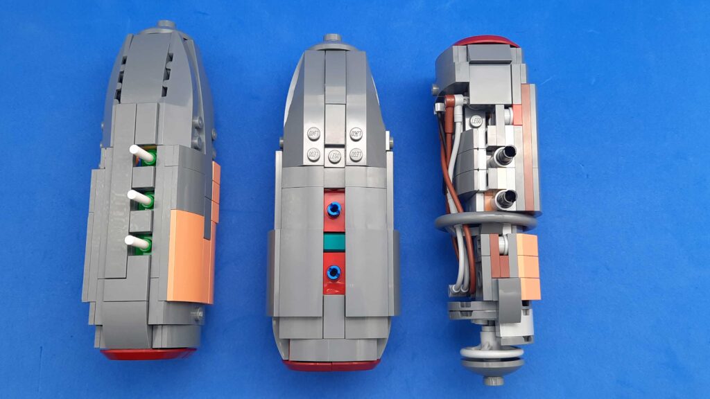 Bricks in Bits LEGO review revision UCS Landspeeder X-34 Luke Skywalker C3PO Star Wars Tatooine 90 aniversario